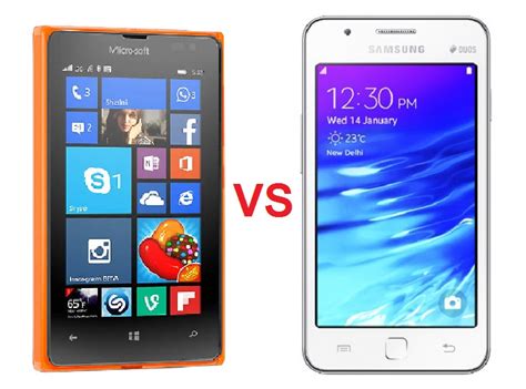 Samsung Galaxy J1 vs Microsoft Lumia 532 Karşılaştırma